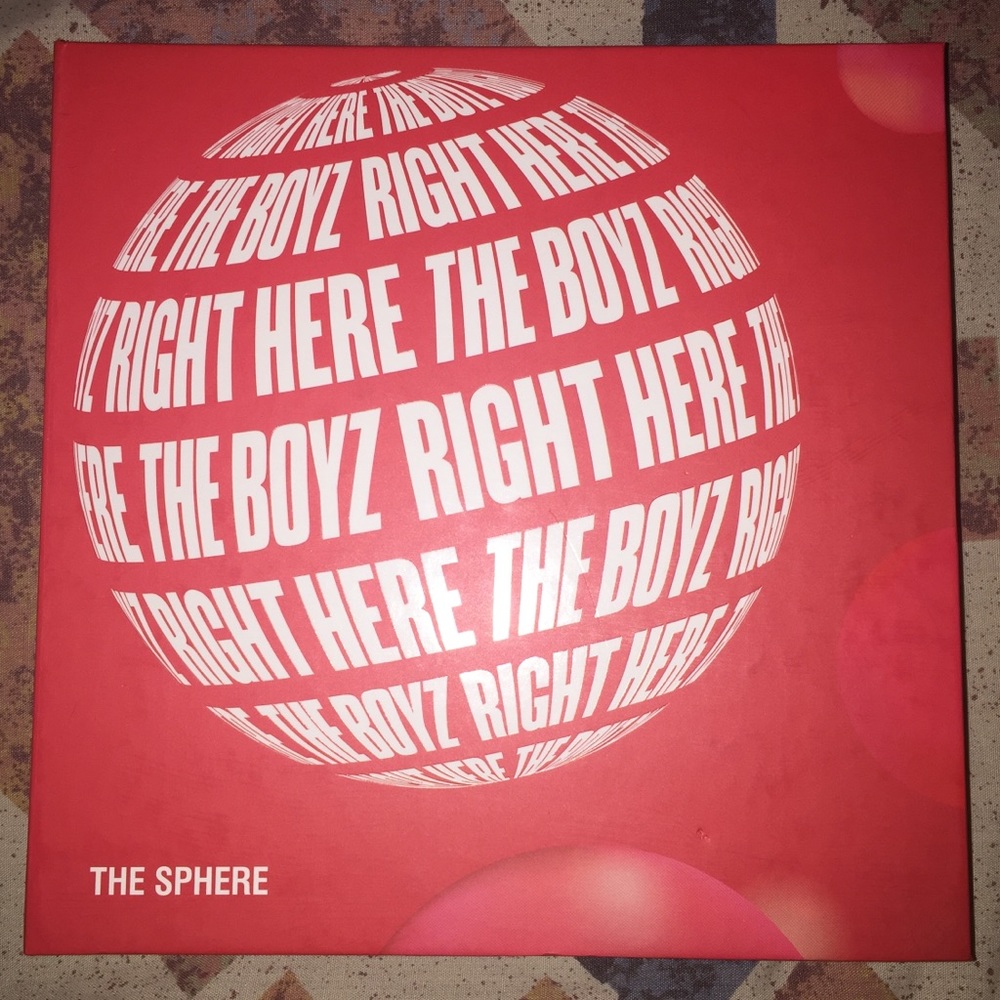 THE BOYZ THE SPHERE 1ST SINGLE ALBUM (REAL VER.)